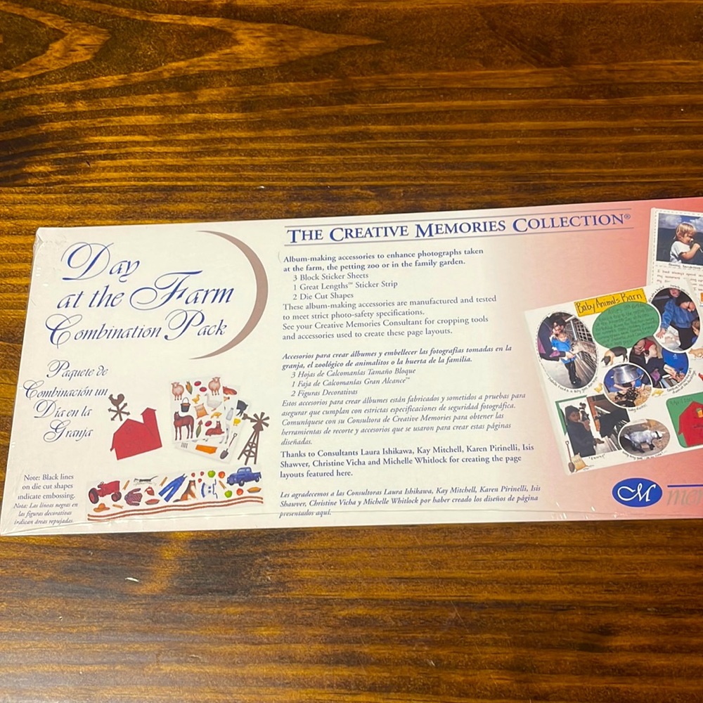 Creative Memories Day At The Farm Combo Pack